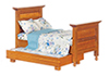 Trundle Bed, Walnut