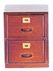 Small File Cabinet, Walnut