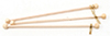 Dollhouse Miniature Rods W/Eyes, 3 Pack- 4