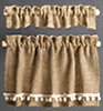Curtains: Cottage Set, Burlap