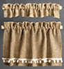 Curtains: Cottage Set, Burlap