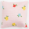 Pillow: Pink with Flowers