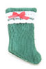 Stocking, Green With Red Bow