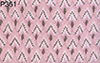 Wallpaper 3pc: Pink Flame Stitch