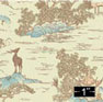 Dollhouse Miniature Wallpaper: Pagoda Mural