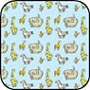 Dollhouse Miniature Cotton Fabric: Noah's Ark