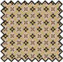 Dollhouse Miniature Silk Fabric: Caravan