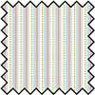 Dollhouse Miniature Silk Fabric: Albert Stripe - Blue