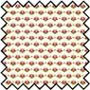 Dollhouse Miniature Silk Fabric: Jan Flower