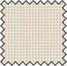 Dollhouse Miniature Silk Fabric: 1/2 In Cherry Plaid