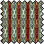 Dollhouse Miniature Silk Fabric: Irises