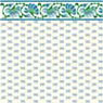Dollhouse Miniature 1/2In Scale Wallpaper: Pride And Joy