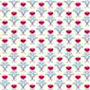 Dollhouse Miniature 1/2In Scale Wallpaper: Heartland