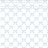 Dollhouse Miniature 1/2In Scale Wallpaper: Bows, Blue