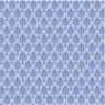 Dollhouse Miniature 1/2In Scale Wallpaper: Brocade, Blue