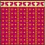 Dollhouse Miniature 1/2In Scale Wallpaper: Empire