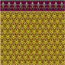 Dollhouse Miniature 1/2In Scale Wallpaper: Morocco