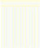 Dollhouse Miniature 1/4" Scale Wallpaper: Oxford Stripe, Blue