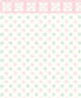 Dollhouse Miniature 1/4" Scale Wallpaper: Snowflake, Rose
