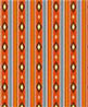 Dollhouse Miniature 1/4" Scale Wallpaper: Navaho