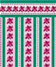 Dollhouse Miniature 1/4" Scale Wallpaper: Victorian Stripe