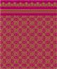 Dollhouse Miniature 1/4" Scale Wallpaper: Victorian Lace, Garnet