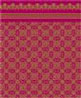 Dollhouse Miniature 1/4" Scale Wallpaper: Victorian Lace, Garnet