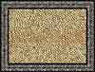 Dollhouse Miniature Rug: Leopard