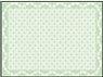 Dollhouse Miniature Rug: Glory Green