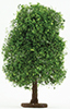 Dollhouse Miniature Bush: Variegated Green, Large 6 1/2