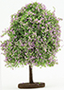 Dollhouse Miniature Lilac Bush, Small