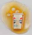 Dollhouse Miniature Spilled Glass Of Pop, Assorted