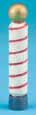 Dollhouse Miniature Barber Pole