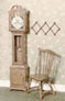 Dollhouse Miniature F-100 Grandfather Clock Kit, Brown