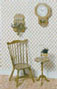 Dollhouse Miniature F-120 Duxbury Chair Kit, Brown