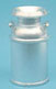 Dollhouse Miniature M-158 Milk can Minikit, Silver