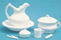 Dollhouse Miniature M-159 Chamber Pot Set Minikit