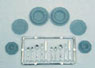 Dollhouse Miniature M-162B Dishes & Silver Minikit, Blue