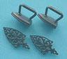 Dollhouse Miniature Trivets & Irons