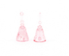 Dollhouse Miniature Dinner Bells 2/Pc Pink