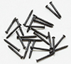 1/4 Brads, Pewter, 100/Pk