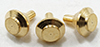 Dollhouse Miniature Round Cabinet Pulls, 6 Pk