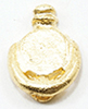 Dollhouse Miniature Door Knocker, Brass, 1/Pk