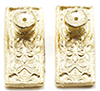 Dollhouse Miniature Ornate Door Knobs, 4/Pk