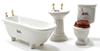 Dollhouse Miniature Bathroom Set/3