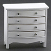 Chest Of Drawers, White  