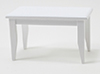 Dollhouse Miniature Table, White