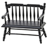 Deacon Bench, Black  