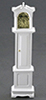 Grandfather Clock, White