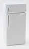 Dollhouse Miniature Refrigerator, White